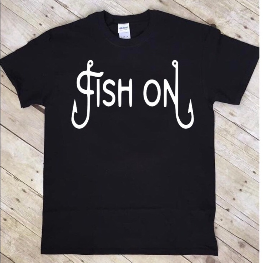 Fish on Custom T-shirt